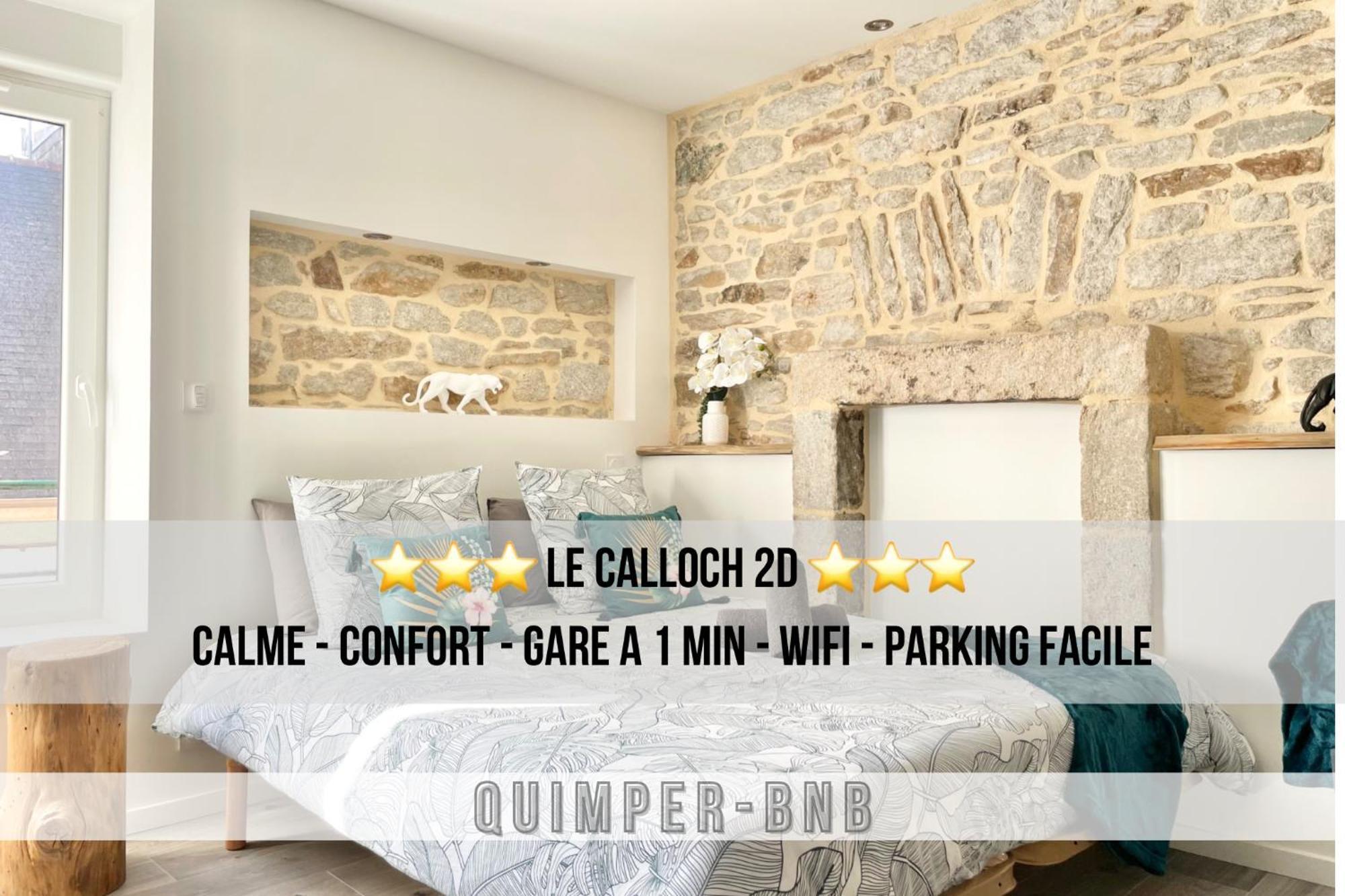 Le Calloch 2D - Studio 4 Etoiles - Quartier Gare - Wifi - Netflix Κεμπέρ Εξωτερικό φωτογραφία