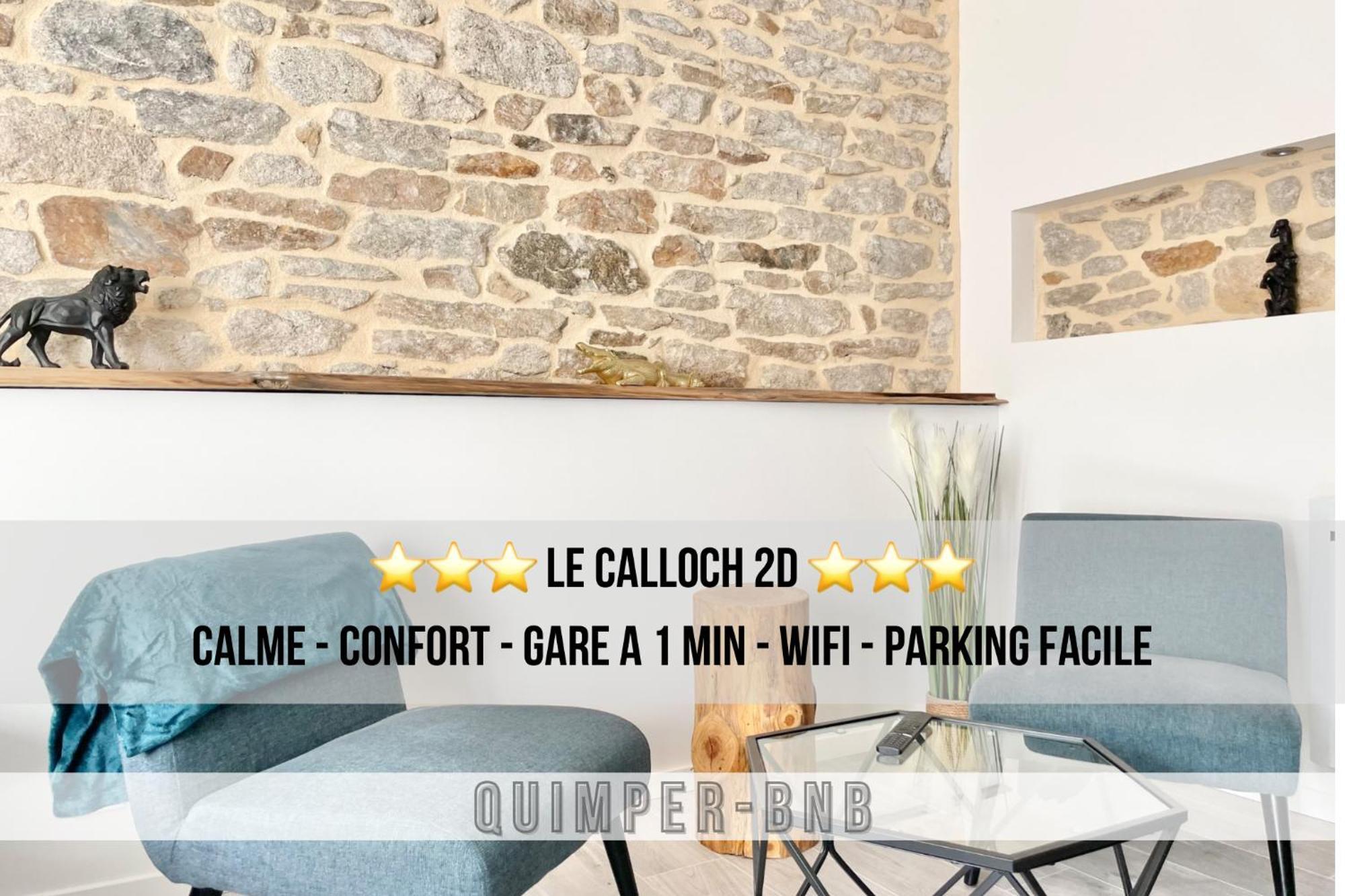 Le Calloch 2D - Studio 4 Etoiles - Quartier Gare - Wifi - Netflix Κεμπέρ Εξωτερικό φωτογραφία