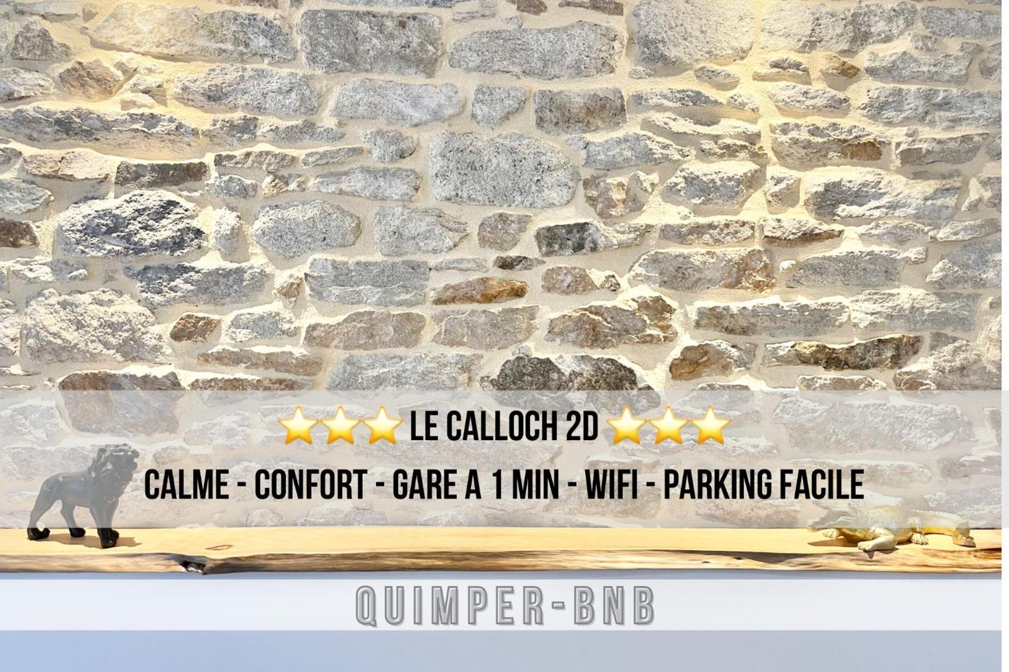 Le Calloch 2D - Studio 4 Etoiles - Quartier Gare - Wifi - Netflix Κεμπέρ Εξωτερικό φωτογραφία